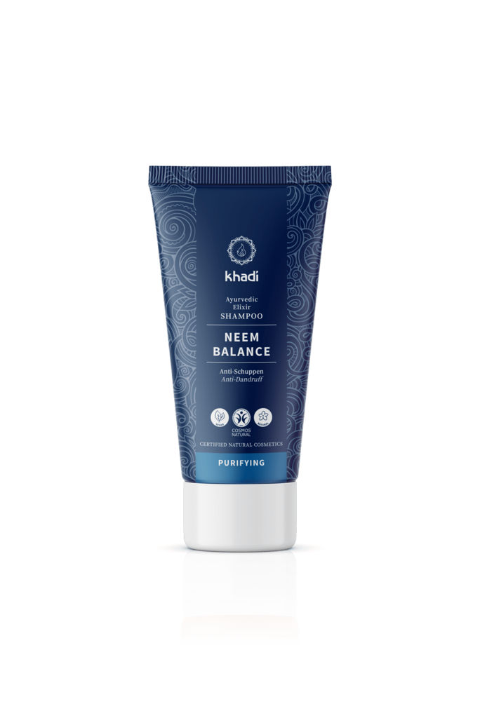 Khadi elixír ŠAMPÓN NEEM BALANCE, 30 ml - cestovní balení