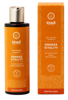 Khadi elixír ŠAMPÓN POMERANČ VITALITA, 200 ml