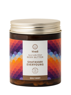 Khadi elixírové tělové máslo Shatavari Everyoung - věčné mládí, 250 ml 
