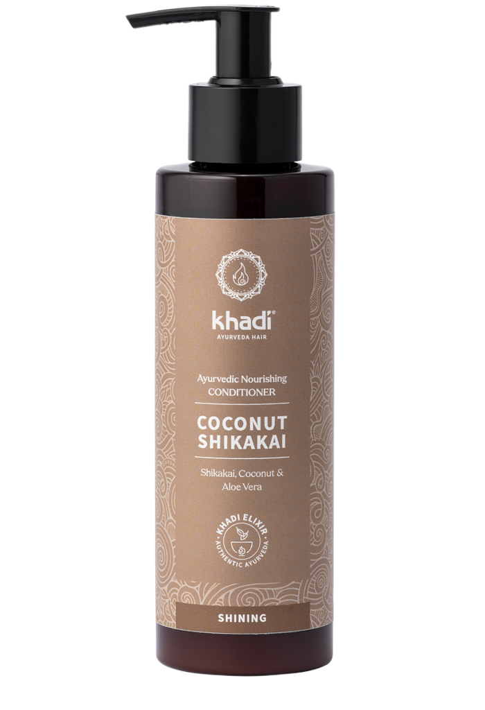 Khadi elixír kondicionér KOKOS SHIKAKAI - vyživující, 200 ml