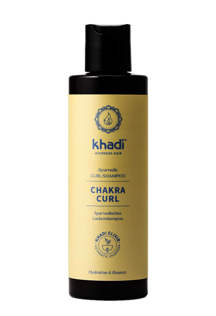 Khadi ajurvédský šampón na kudrnaté vlasy CHAKRA CURL, 200 ml