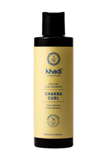 Khadi ajurvédský šampón na kudrnaté vlasy CHAKRA CURL, 200 ml