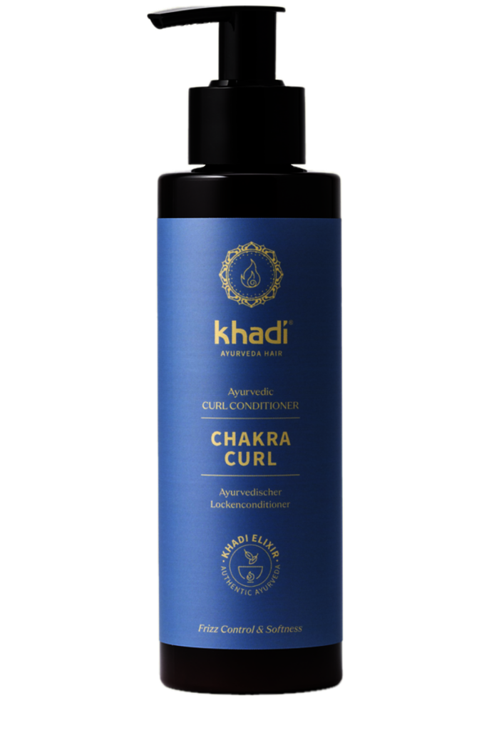 Khadi ajurvédský kondicionér na kudrnaté vlasy CHAKRA CURL, 200 ml